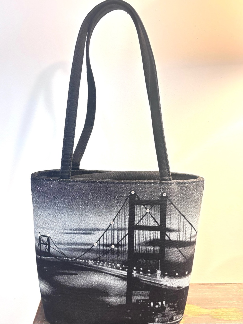 Brooklyn Bridge Themed Handbag/Shoulder Bag